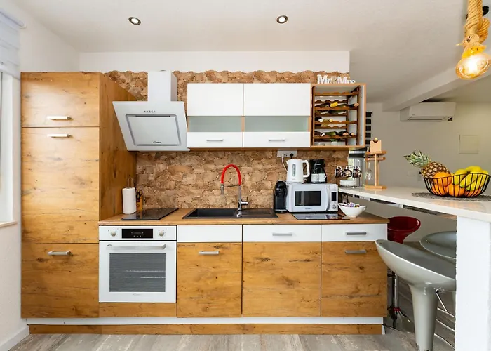 דירה My Dalmatia - Sea View Penthouse Nikita *